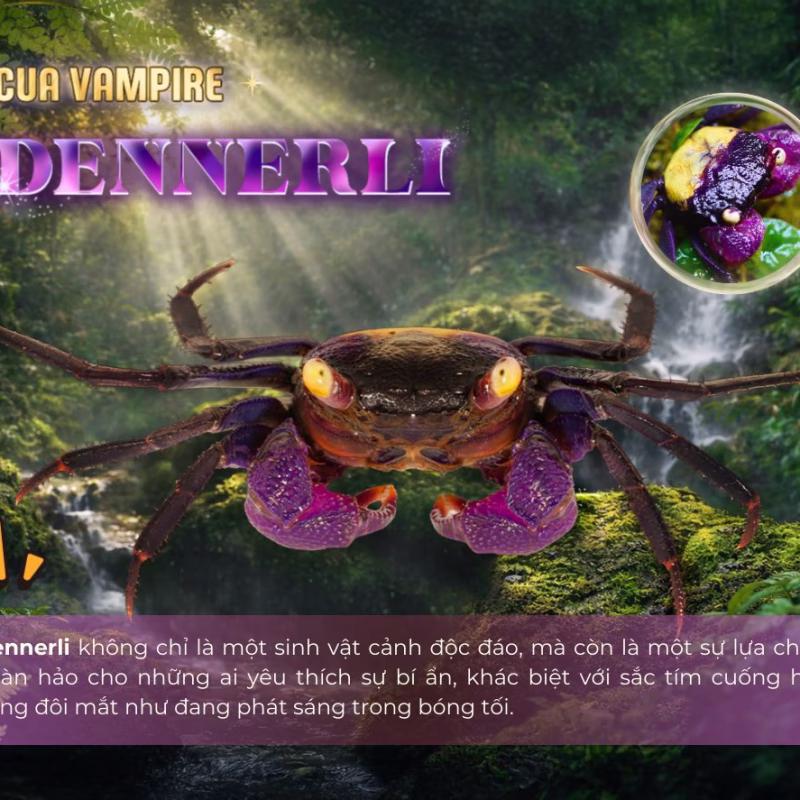 Cua Vampire Dennerli - Cua Ma Cà Rồng