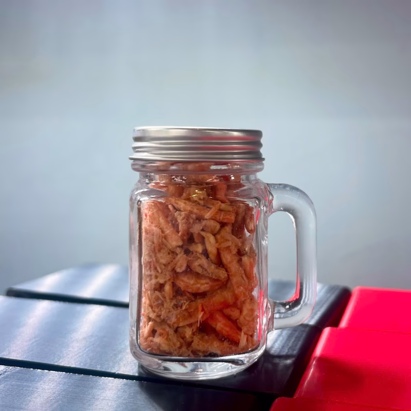 Hũ thức ăn - Tôm sấy khô dành cho Cua Vampire