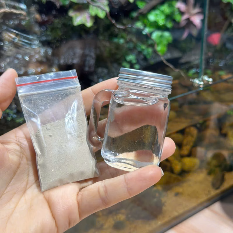 Combo Vi sinh Grey 5gram & Khoáng nước Nutrafin 40ml dành cho hồ bán cạn
